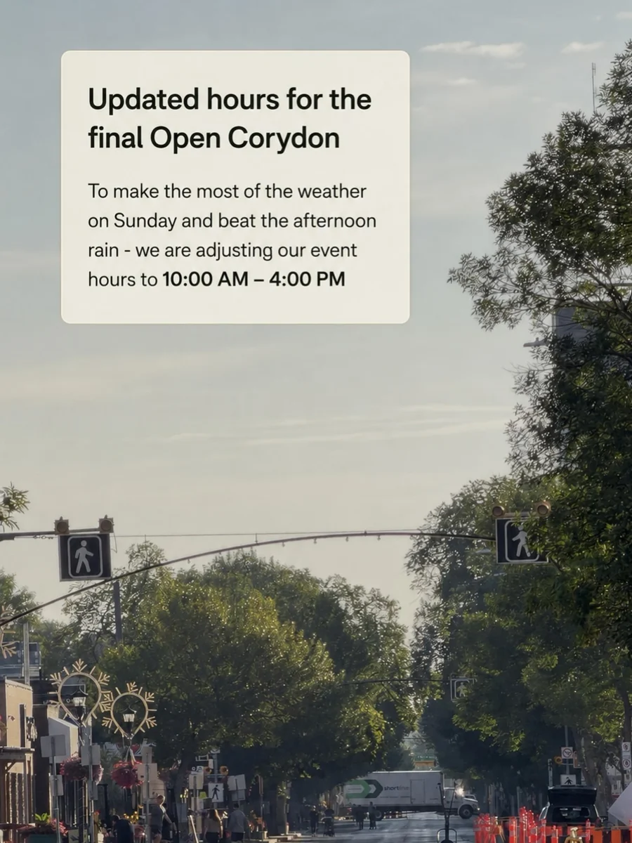 Sending our last Open Corydon off with a few tears!